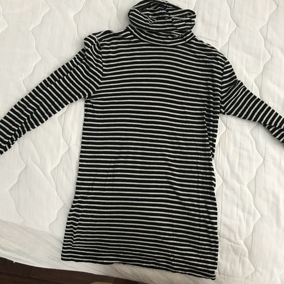 Top J.CREW à Boutons Et Col Montant – Rayé Bleu Marine/rouge – Taille XS – Neuf Avec étiquettes